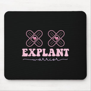 Breast Implant Illness Cancer Awareness Warrior  Mouse Pad