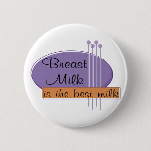 Breast Milk Is The Best Milk 2 Inch Round Button
