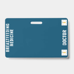 Breastfeeding and Lactation Medicine Badge Card