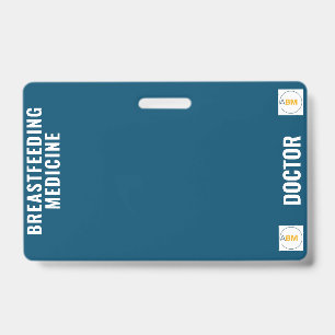 Breastfeeding and Lactation Medicine Badge Card