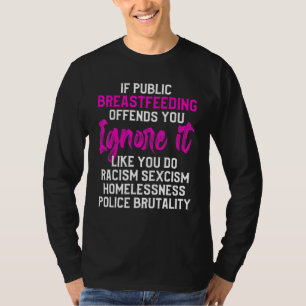 Breastfeeding Awareness Breast Milk Lactation T-Shirt