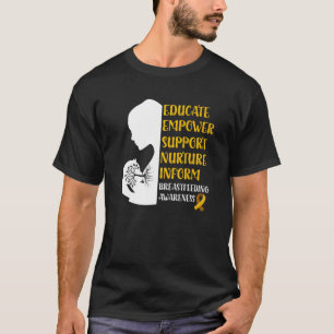 Breastfeeding Awareness Family Usa Breast Milk Lac T-Shirt