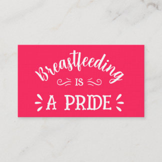 Breastfeeding Consultant Premium Business Card