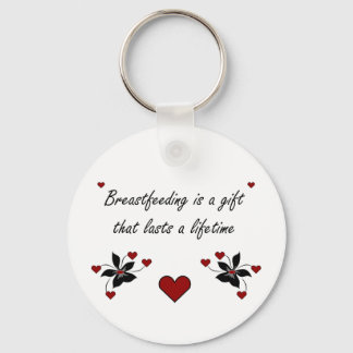 Breastfeeding is a Gift Keychain