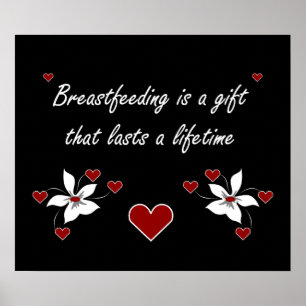 Breastfeeding is a Gift Poster