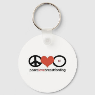 Breastfeeding. Keychain