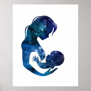 Breastfeeding Mother And Child Poster