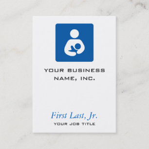 Breastfeeding / Nursing Icon Business Card