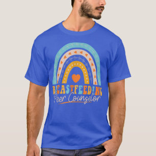 Breastfeeding Peer Counsellor Rainbow Appreciation T-Shirt