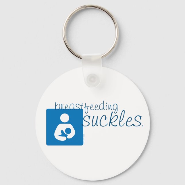 Breastfeeding Suckles Keychain (Front)