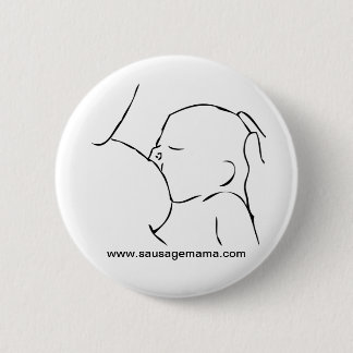 Breastfeeding Support Badge 2 Inch Round Button