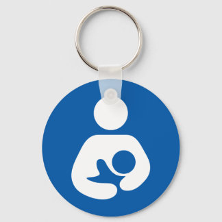 Breastfeeding Symbol Keychain
