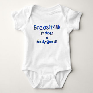 Breastmilk (Boy) Baby Bodysuit
