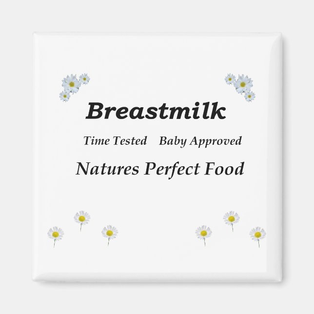 Breastmilk Natures Perfect Food Magnet (Front)