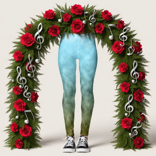 Breath Between Shorelines Leggings