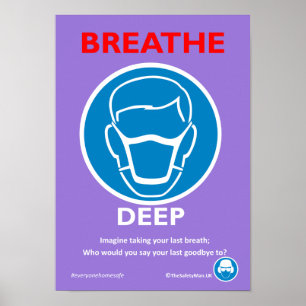 Breath Deep RPE Safety Poster