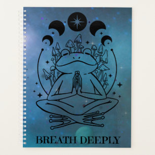 Breath Deeply Yoga Frog Planner