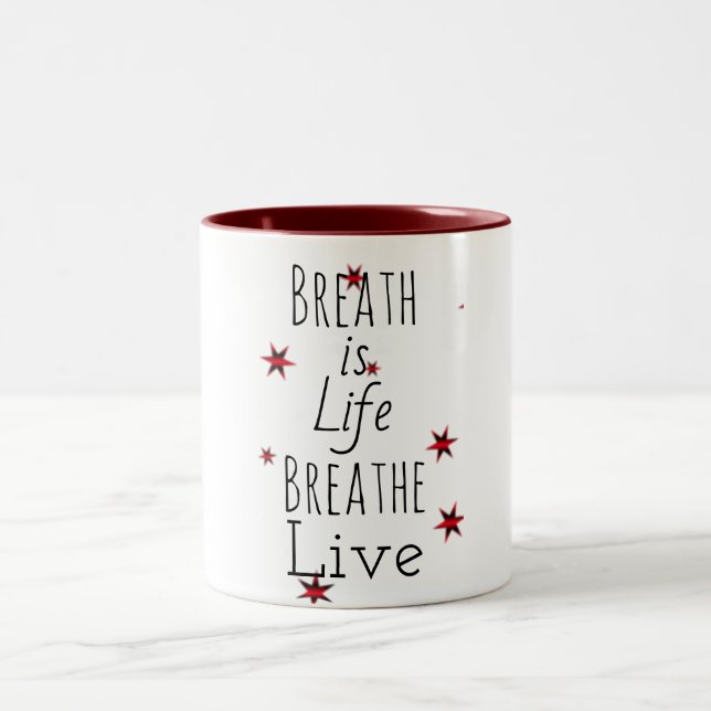 Breath is Life Coffee Mug (Center)
