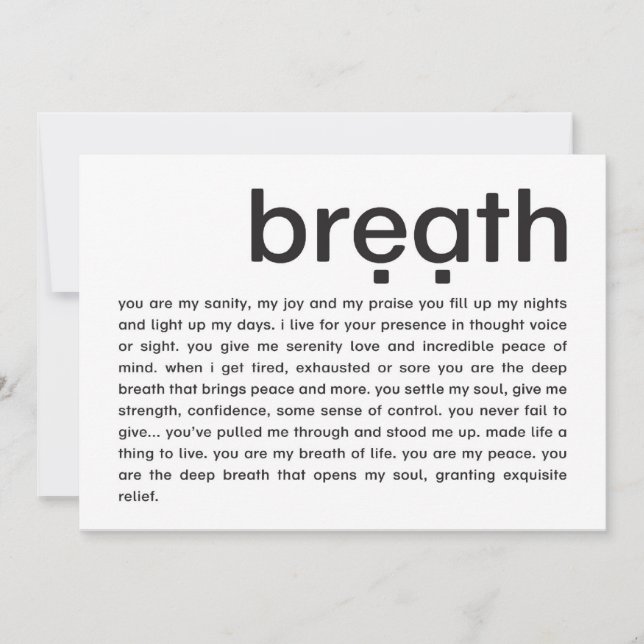 breath | mini-print (Front)