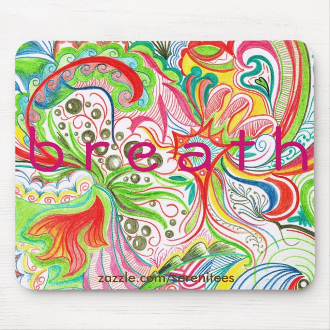 Breath Mouse Pad (Front)