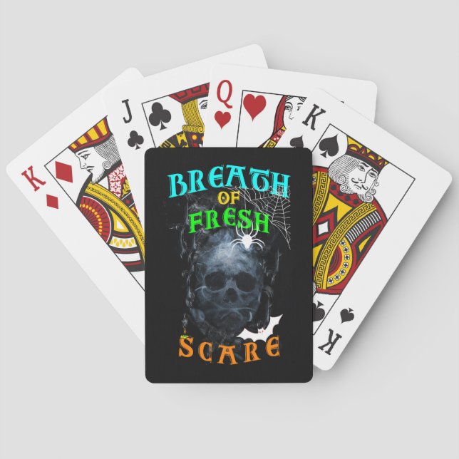 Breath Of Fresh Scare Playing Cards (Back)