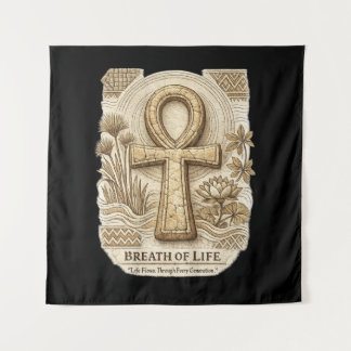 Breath of Life | Ankh | Ancient Africa Tapestry