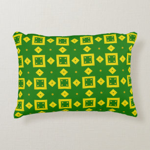 Breath of Nature Seamless Pattern Accent Pillow