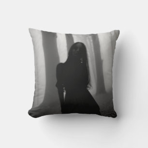 Breath of the Ethereal Grove Throw Pillow
