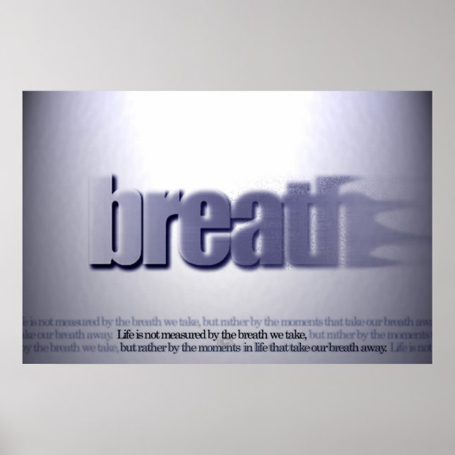 Breath Poster (Front)
