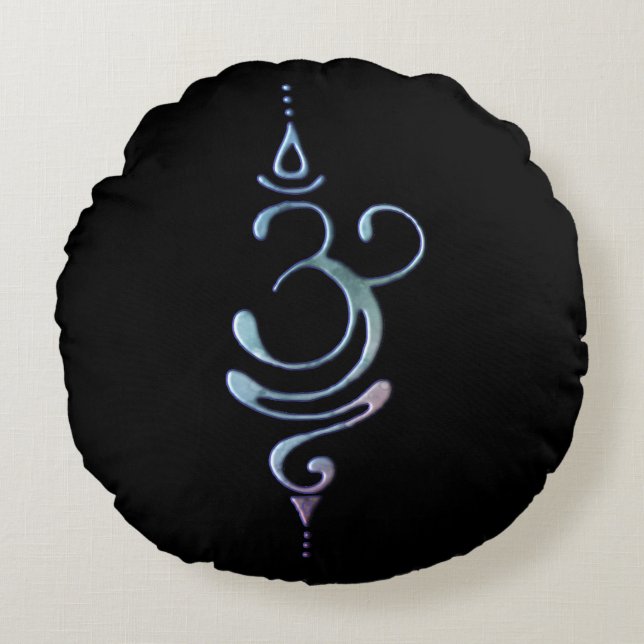 Breathe 1 round pillow (Front)