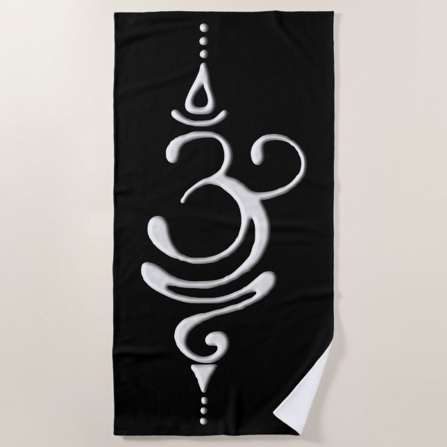 Breathe 3 beach towel (Front)