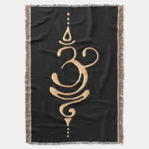 Breathe 4 throw blanket