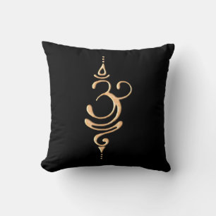 Breathe 4 throw pillow