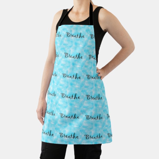 Breathe All Over Print Apron (Insitu)