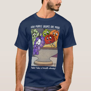 Breathe Already Men's Blue T-Shirt