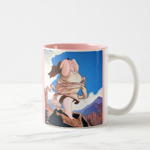 "Breathe...and unlock the Goddess within..." Two-T Two-Tone Coffee Mug