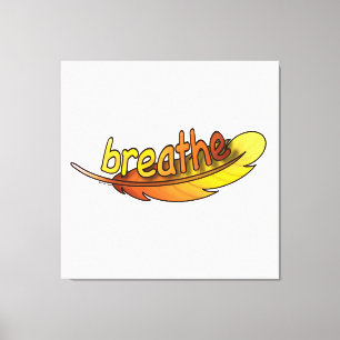 Breathe  canvas print