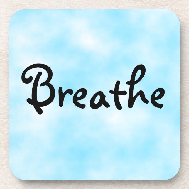 Breathe-cork coaster (Front)