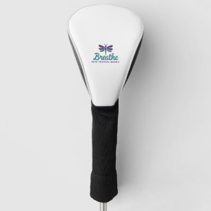 Breathe Dragonfly Suicide Prevention mental health Golf Head Cover
