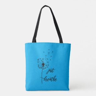 Breathe Easy with Dandelions Tote Bag