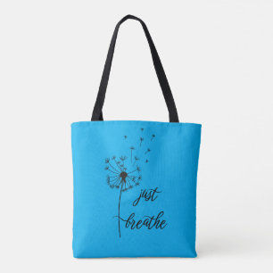 Breathe Easy with Dandelions Tote Bag