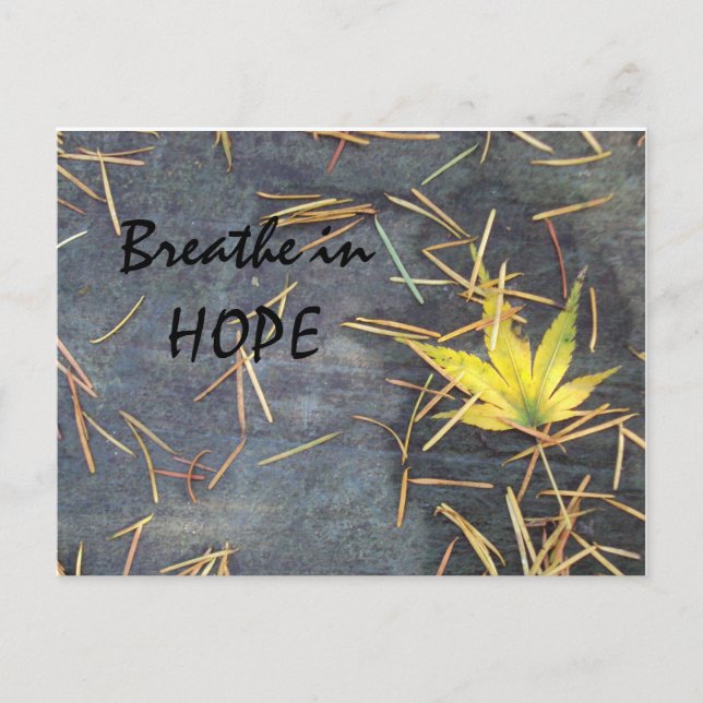 Breathe Hope Postcard (Front)