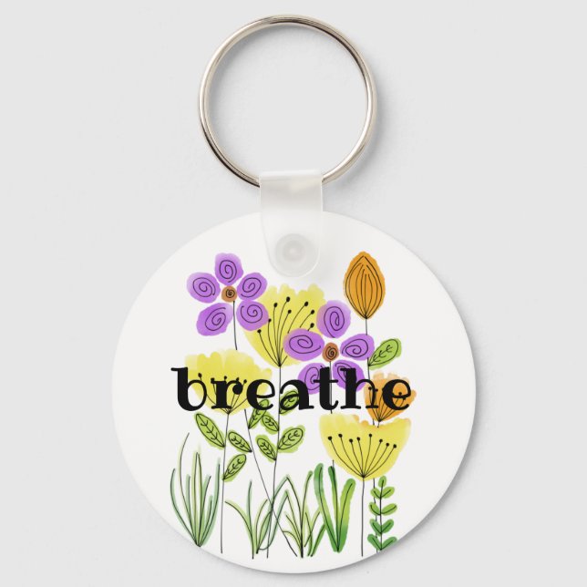 Breathe  keychain (Front)
