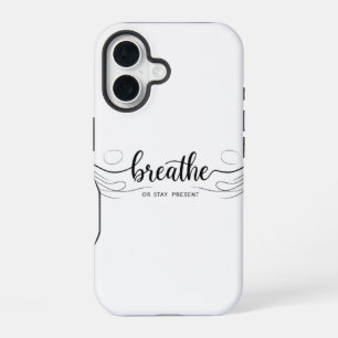 BREATHE Minimalist iPhone Cover with a Calm Remi