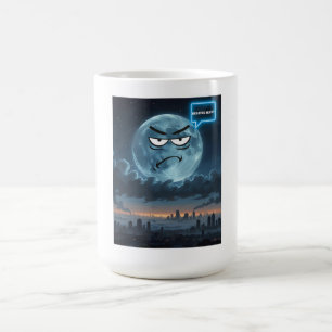 Breathe Much? – If The Moon Could Talk Coffee Mug