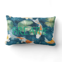 "Breathe" & "Namaste", Koi Design, Personalize it!