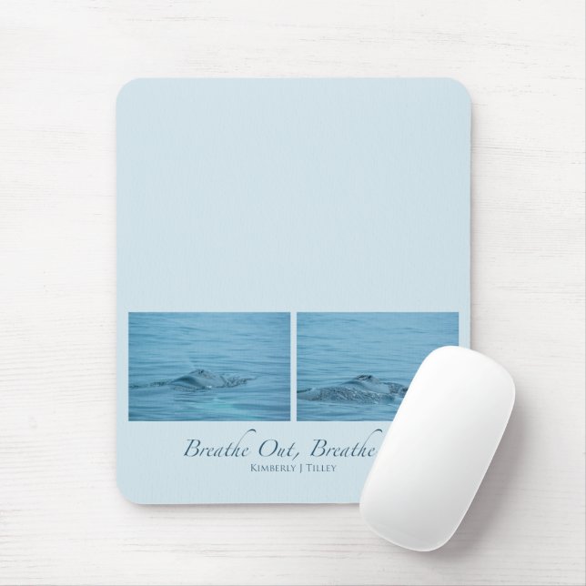 Breathe Out, Breathe In Mouse Pad (With Mouse)