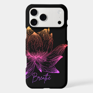 Breathe Rainbow Lotus Black Positive Floral