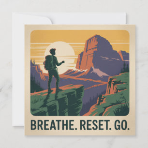 Breathe. Reset. Go. Announcement