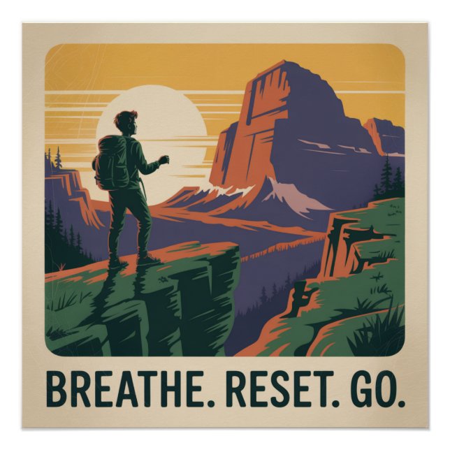 Breathe. Reset. Go. Poster (Front)